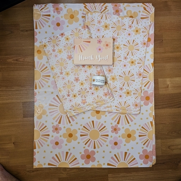 Poshmark Other - ☀️🌅40 PIECE SUNESHINE POLY MAILER PACK🌅☀️